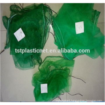 date netting bag date harvest net green and white color